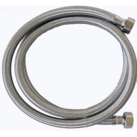 Stainless steel hose SS01 3/8 50 cm